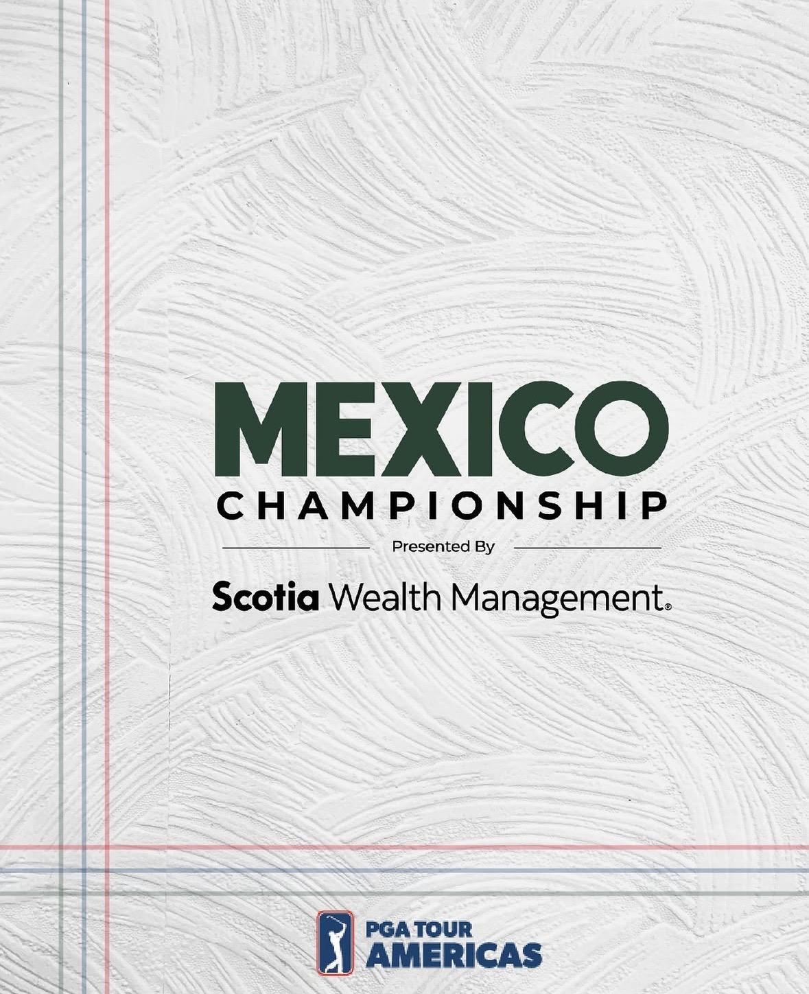Mexico Championship presented by Scotia Wealth Management, official poster